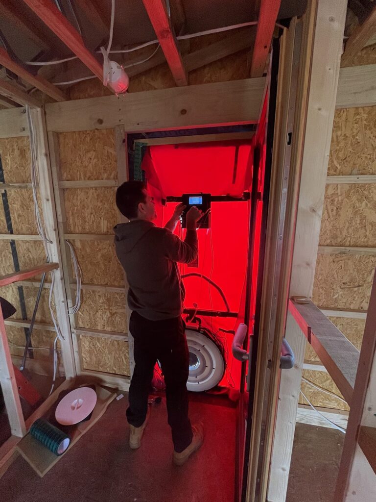 Airtightness Blower Door Test